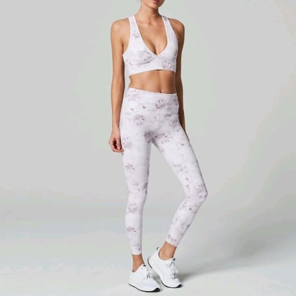 Varley Lolux Biona Floral Athletic Yoga 